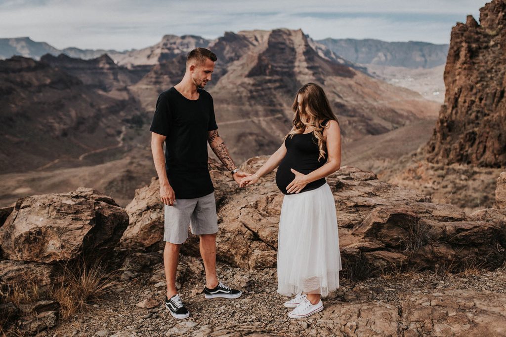 gran canaria pregnancy photo session